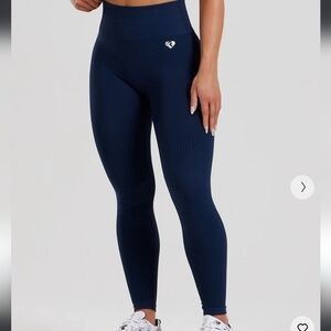 Navy High Waist Leggings